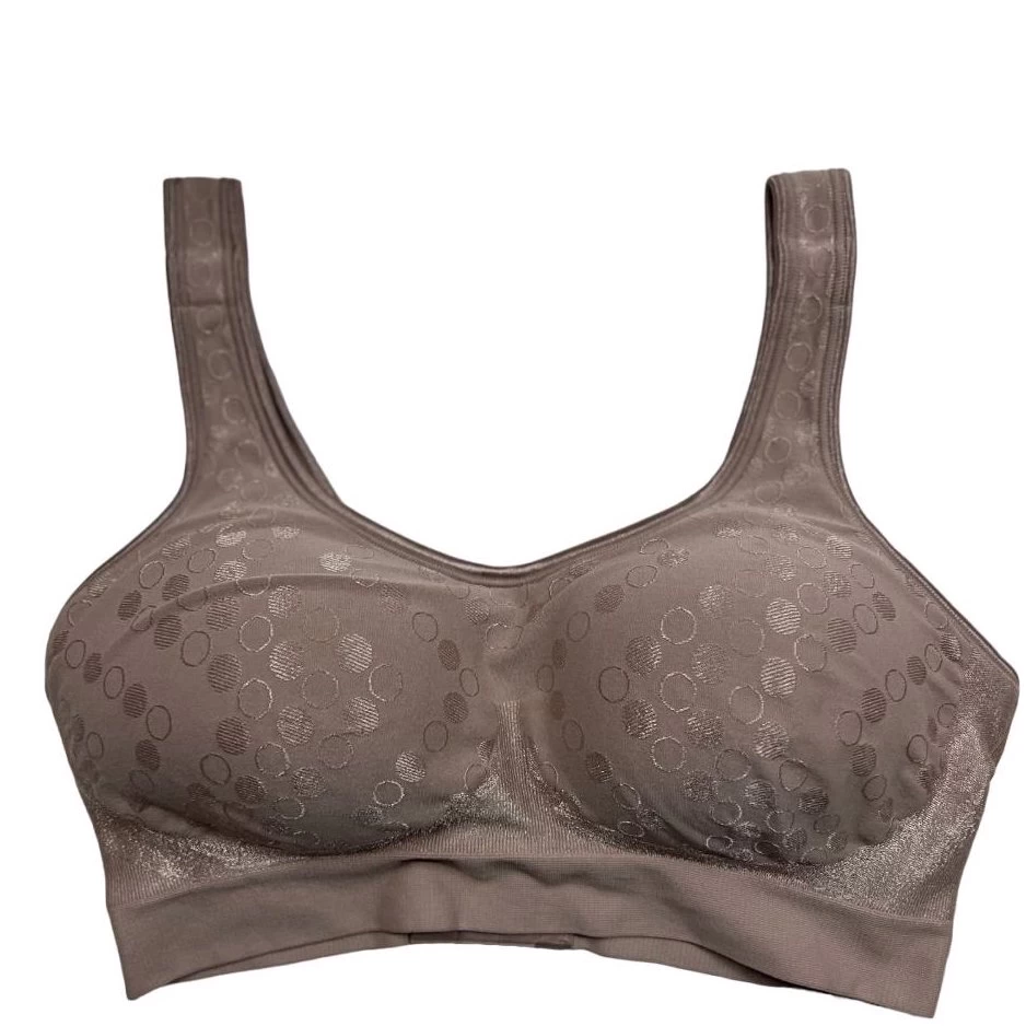 5 X Playtex Comfort Revolution Contour Wirefree Bra - Warm Taupe 3 5 X Playtex Comfort Revolution Contour Wirefree Bra - Warm Taupe