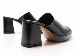 BOSCCOLO Woman's Leather Slides Black -Madam Clothing Store 01c81102 a5b4 4ffa bcf1 f26088c33fd1