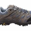 Merrell Womens Moab 3 Comfortable Leather Hiking Shoes - Smoke -Madam Clothing Store 029ed2d9c7b9b714dee4e66dd598b31f