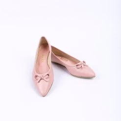 Lizza Women's Genuine Leather Flats - Light Pink -Madam Clothing Store 02cd5f06bd6fc6427b8cc31334cb5274
