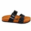 Moosefield Unisex Arizona Leather Sandals - Black -Madam Clothing Store 0511eb6a51061bb26ea3d8e509c496f8
