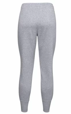 Womens Under Armour Steel Grey/ Black Rival Fleece Joggers Athletic Trackies -Madam Clothing Store 0519575e767a2d80021e9b71ab0e4e55