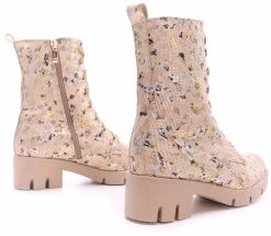 BOSCCOLO Women's Leather Boots Beige -Madam Clothing Store 0549b5fd 1359 48a2 a764 46cb554bbfa3