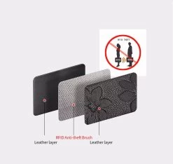 Beakey Women Rfid Blocking Wallet Zip Around Clutch-Purple Bauhinia -Madam Clothing Store 05cd0363cfa07701e6310b29605ac38c