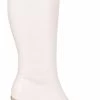 Noosy Women's Genuine Leather Knee High Boots - White -Madam Clothing Store 063290e8 72a9 4897 bb98 de44e2e6f3d0