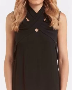 Amelius Women's Delilah Tops - Black -Madam Clothing Store 074b612e8bde5b3aaa343f56dd9314c3