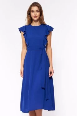 Nife Women's Dress - Blue -Madam Clothing Store 076e4d7e bf9f 41b8 bf69 d176f97b6f82