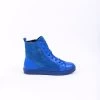 Noosy Women's Genuine Leather Sneaker Boots - Blue -Madam Clothing Store 07d27cd487fc1f8ac611431a2384636b