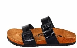 Moosefield Unisex Arizona Leather Sandals - Black -Madam Clothing Store 07f44b171cf87465be78715ac85722e3