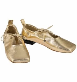 Foldy Women's Ballerina Flats - Gold -Madam Clothing Store 083e9de4 9552 44c4 8243 1ccb9744f03f