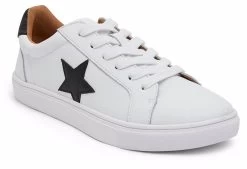 Womens Footwear Sandler Stark White/Black Sneakers