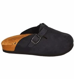 Moosefield Unisex Boston Leather Sandals - Black