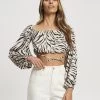CALLI Women's Alana Top - Champagne Zebra 1 CALLI Women's Alana Top - Champagne Zebra -Madam Clothing Store 0c9925cdf17f334ddedcd7f5c58177de