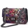 Beakey Womens Crossbody Handbag Graffiti Cute Leather Shoulder Bag-Black -Madam Clothing Store 0d29c0692833476a04fcb6c1822dcb4c