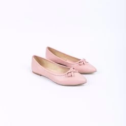 Lizza Women's Genuine Leather Flats - Light Pink -Madam Clothing Store 0de597393a6e6a992a1ff9ba9670f564