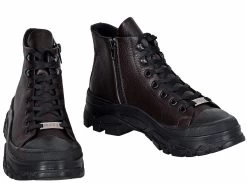 Noosy Women's Genuine Leather Boots - Dark Brown -Madam Clothing Store 0ec660e7 6191 4021 be9f 626391430727