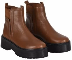 Noosy Women's Genuine Leather Ankle Boots - Brown -Madam Clothing Store 117803c6 1cea 4deb 8f8d a1705ae83f45