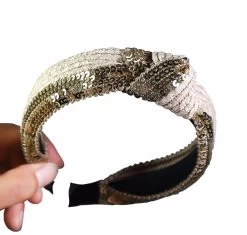 Beakey 4Pack Knotted Sequins Headbands For Women Wide Turban Headbands FG80-Mixcolor -Madam Clothing Store 11c563e178b0aba566d17cdc36dc632d