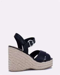 Novo Shoes BALTO Womens Wedges Shoes In Black -Madam Clothing Store 11ed1a4f09c1389c8424737dd75ef0f6