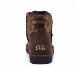 OZLAMB UGG Elena Short Ugg Boot - Chocolate -Madam Clothing Store 1207194beb25e95f6da0218e337caff6