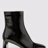 Novo Shoes DOTTIE Womens Winter Boots Shoes In Black Patent -Madam Clothing Store 13b5a6da34b1869d0a0e650978a7c855