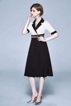 By Graziella Women's Flared Dress - White -Madam Clothing Store 155beca6 0c70 4704 aca2 c55ca8d292a4