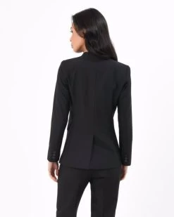 Taya Collarless Jacket -Madam Clothing Store 162f99931cd548e1323f1c7937c5c706