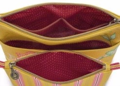 Pip Studio Jambo Flower Combi Beauty Bag - Yellow -Madam Clothing Store 174feded bb91 4807 a853 b7b85067a014