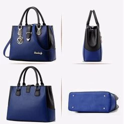 Beakey Women Large Capacity Tote Bag Shoulder Crossbody Bags-DarkBlue -Madam Clothing Store 1a59fb460abcac579747f1d889d80b43
