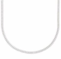 Sterling Silver 40cm Curb Chain
