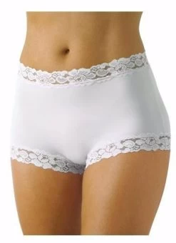 3 Pairs Womens Jockey Parisienne Full Brief Underwear White