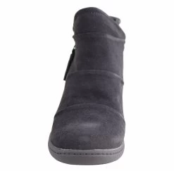 Skechers Womens Plus 3 High & Mighty Comfortable Ankle Boots - Charcoal -Madam Clothing Store 1e8ba81d0df38ab191b4cab287640917