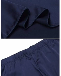 Beakey Women Sexy Satin V Neck Camisole Shorts Pajamas Set-ArmyGreen -Madam Clothing Store 20951213f53d2f867a60ec541b3b9995