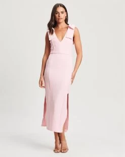 CHANCERY Women's Floyd Midi Dress - Pale Pink -Madam Clothing Store 22f2880578eb4d729b1b8ad3ae2b0f8d