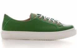 BOSCCOLO Women's Leather Sneakers Green/White -Madam Clothing Store 239ed597 760e 49dc 8c47 858757b7f34d