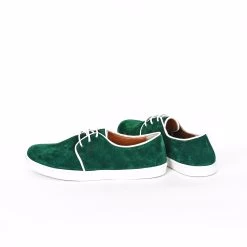 Noosy Women's Genuine Leather Sneakers - Green -Madam Clothing Store 2513ecc875b552394fd5458d432da0f1