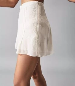 Reiss Women's Martina Applique Embroide - White -Madam Clothing Store 2517b4b58ea11c1b6c1b47c260685504