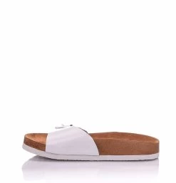 Moosefield Unisex Madrid Leather Sandals - White -Madam Clothing Store 253a9004 0535 48ff 923b acbaa7d0c275