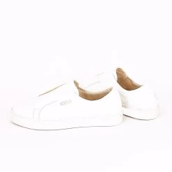 Women White Handmade Vegan Sneakers -Madam Clothing Store 270e763a61c6ab1301e1a07f76165407
