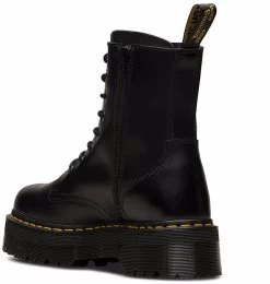 Dr. Martens Women's Jadon 8" Leather Boots Shoes Platform Style - Black -Madam Clothing Store 2870abd10ef018e28a2d2b3e322792d1