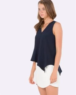 Amelius Women's Magnet Tops - Navy -Madam Clothing Store 29802b00 ffd3 480b 8f04 549df6801e46