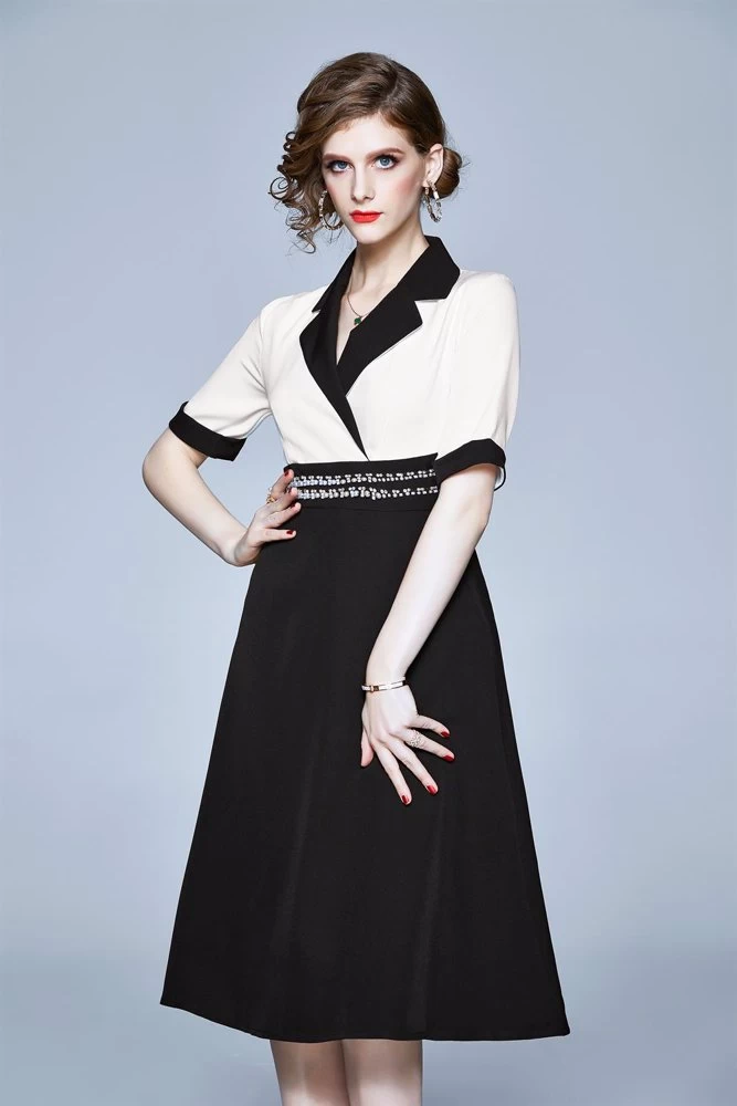 By Graziella Women's Flared Dress - White