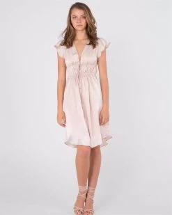 Amelius Women's Athena Dress Pink -Madam Clothing Store 2b41528462e0f466abf4142a5c4efde9