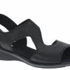 Effegie Women's Berry Italian Leather Sandal With Velcro Strap - Black -Madam Clothing Store 2d6933d71abb4bb360990dace36cfd59