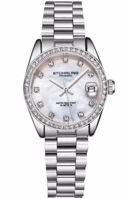 Stuhrling Original Women's Vogue Watch - Silver