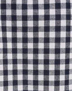 REUX Women's Holland Mini Dress - Navy Gingham -Madam Clothing Store 3482cf161750443d112fe36f8a19927b