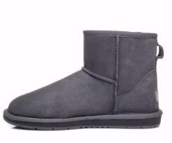 Australian Shepherd Ugg Unisex Australian Shepherd Mini Classic Boots Grey -Madam Clothing Store 34d800e00a891faafea25fa546897d6f
