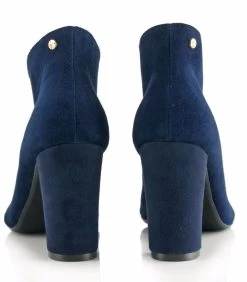 BOSCCOLO Women's Leather Boots Navy Blue Suede -Madam Clothing Store 36b949a2 0e26 40ea a573 eb385b5fda07