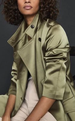 Reiss Women's India Utility Jacket - Khaki -Madam Clothing Store 39454d5fb9f126c434899de2b50dbc43