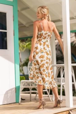 Pretty Summer Women's Dress - White -Madam Clothing Store 394918a6 4a26 4a07 9da9 c1b9a86d983e